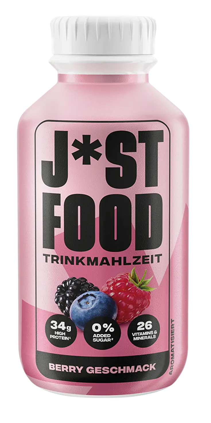 J*ST FOOD Berry – leckere Trinkmahlzeit (500 ml) ➡ jetzt kaufen